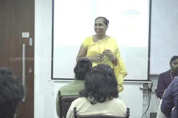 COMPETENCY BUILDING WORKSHOP ORGANIZED BY ESOLVE-NOVEMBER 2023