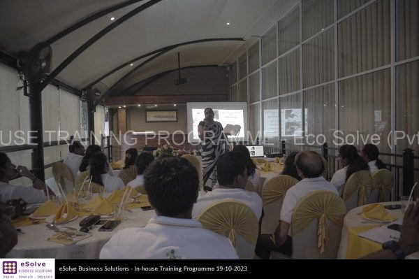 INHOUSE TRAINING PROGRAMME - Eco Solve (Pvt) Ltd.
