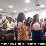 PUBLIC TRAINING WORKSHOP – MARCH 2023