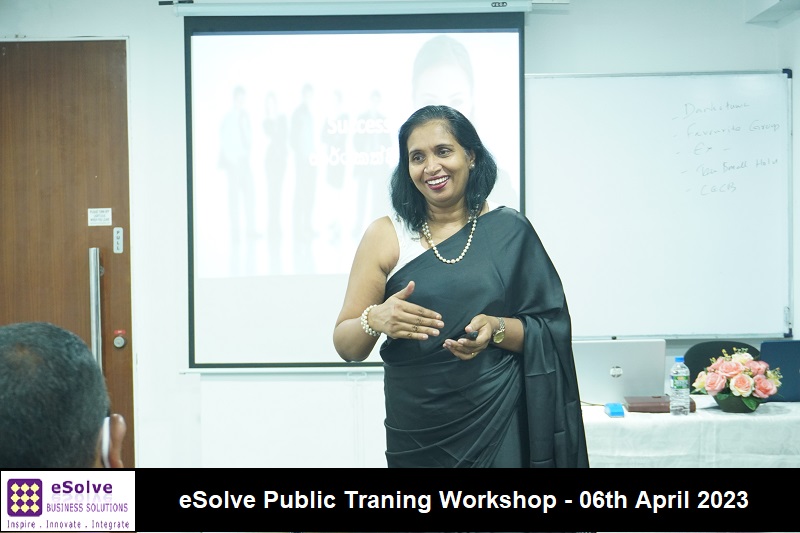 PUBLIC TRAINING WORKSHOP – APRIL 2023