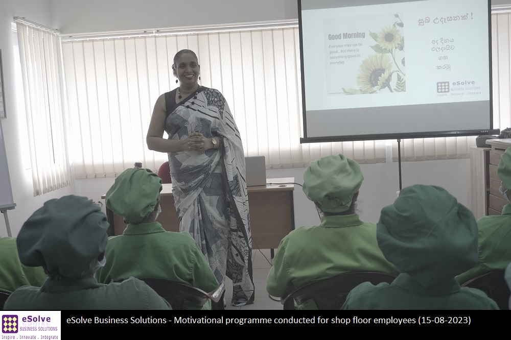 Ceylon Tea Plantations - Motivational Programme for Shop Floor Employees