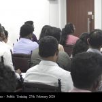 PUBLIC TRAINING 27TH FEBRUARY 2024