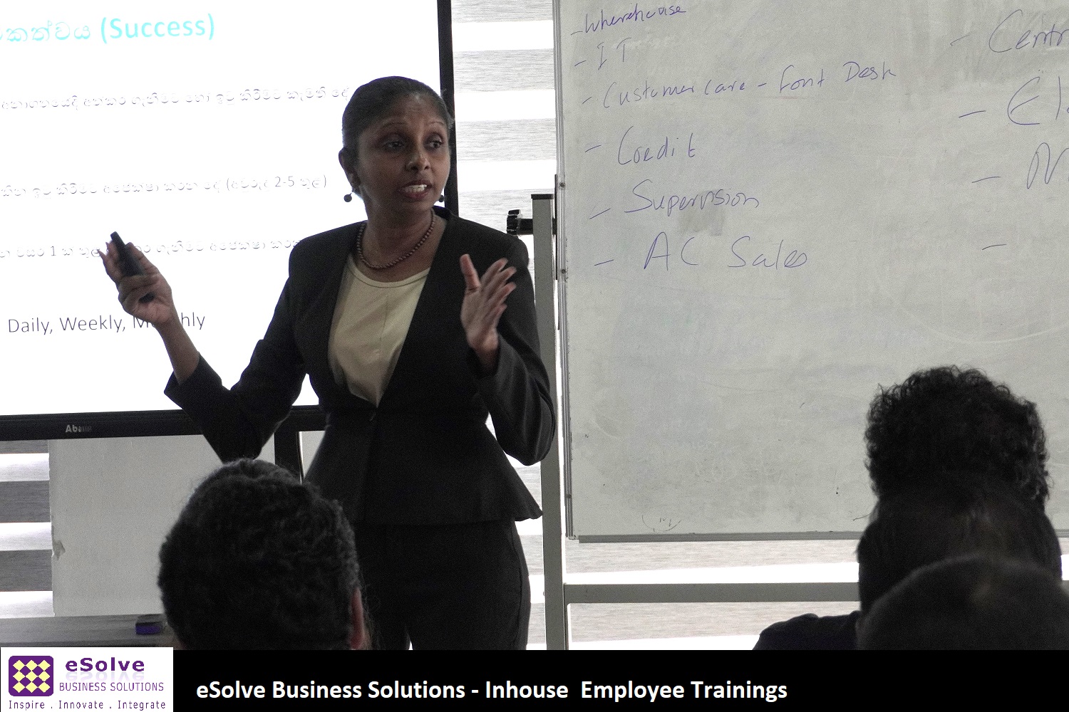 INHOUSE TRAINING PROGRAMME CONDUCTED FOR ABANS PLC