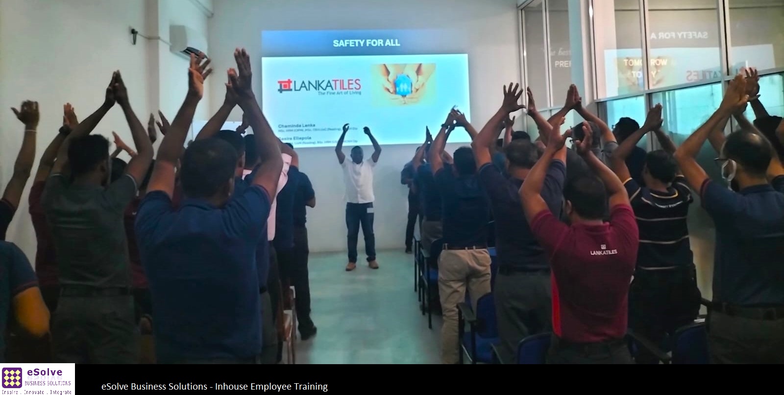 Safety Training Conducted for Lanka Tiles