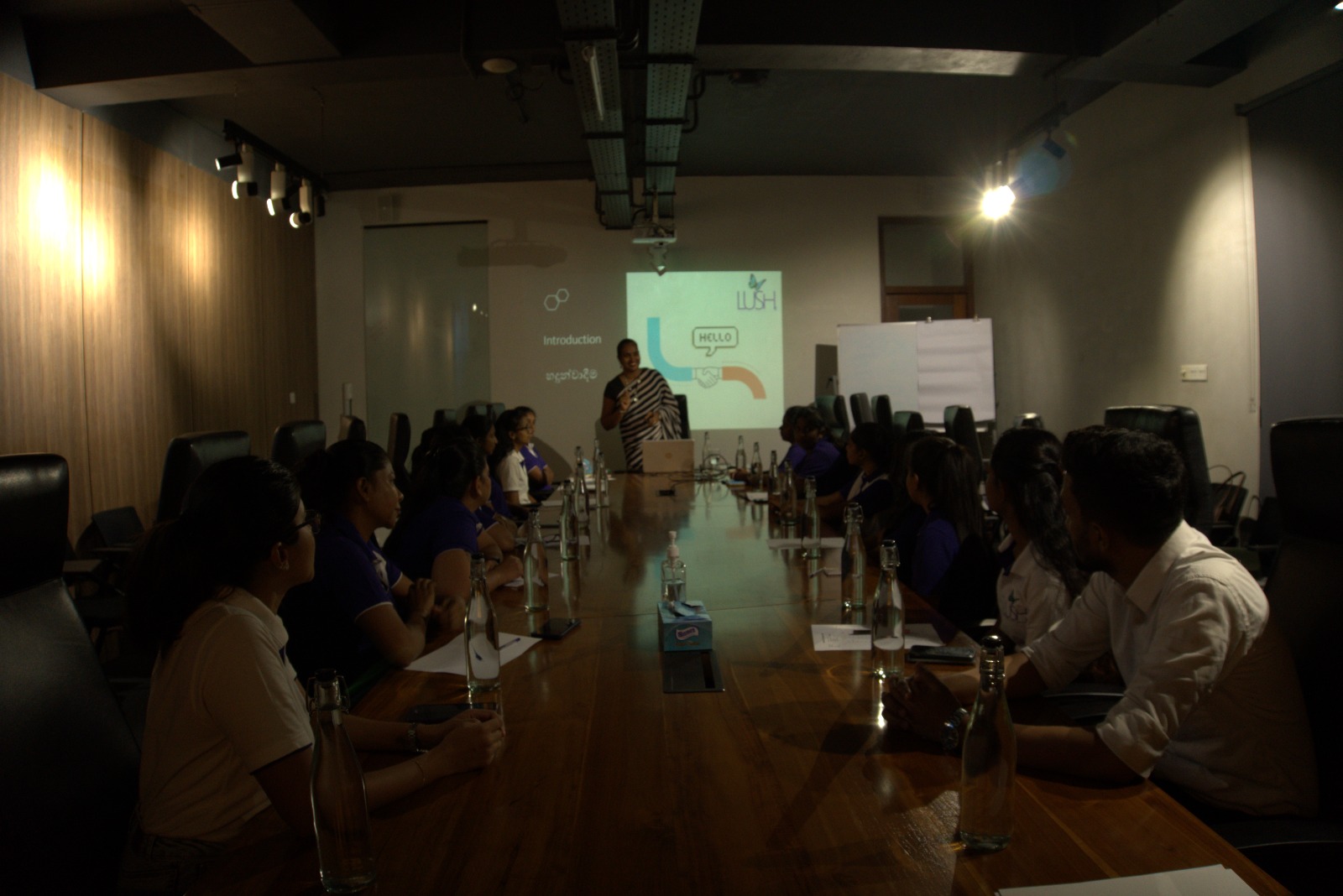 INHOUSE TRAINING CONDUCTED FOR LUSH SKINCARE