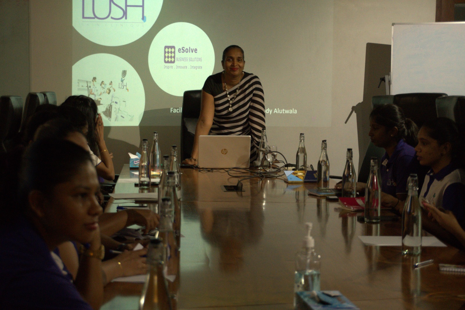 INHOUSE TRAINING CONDUCTED FOR LUSH SKINCARE