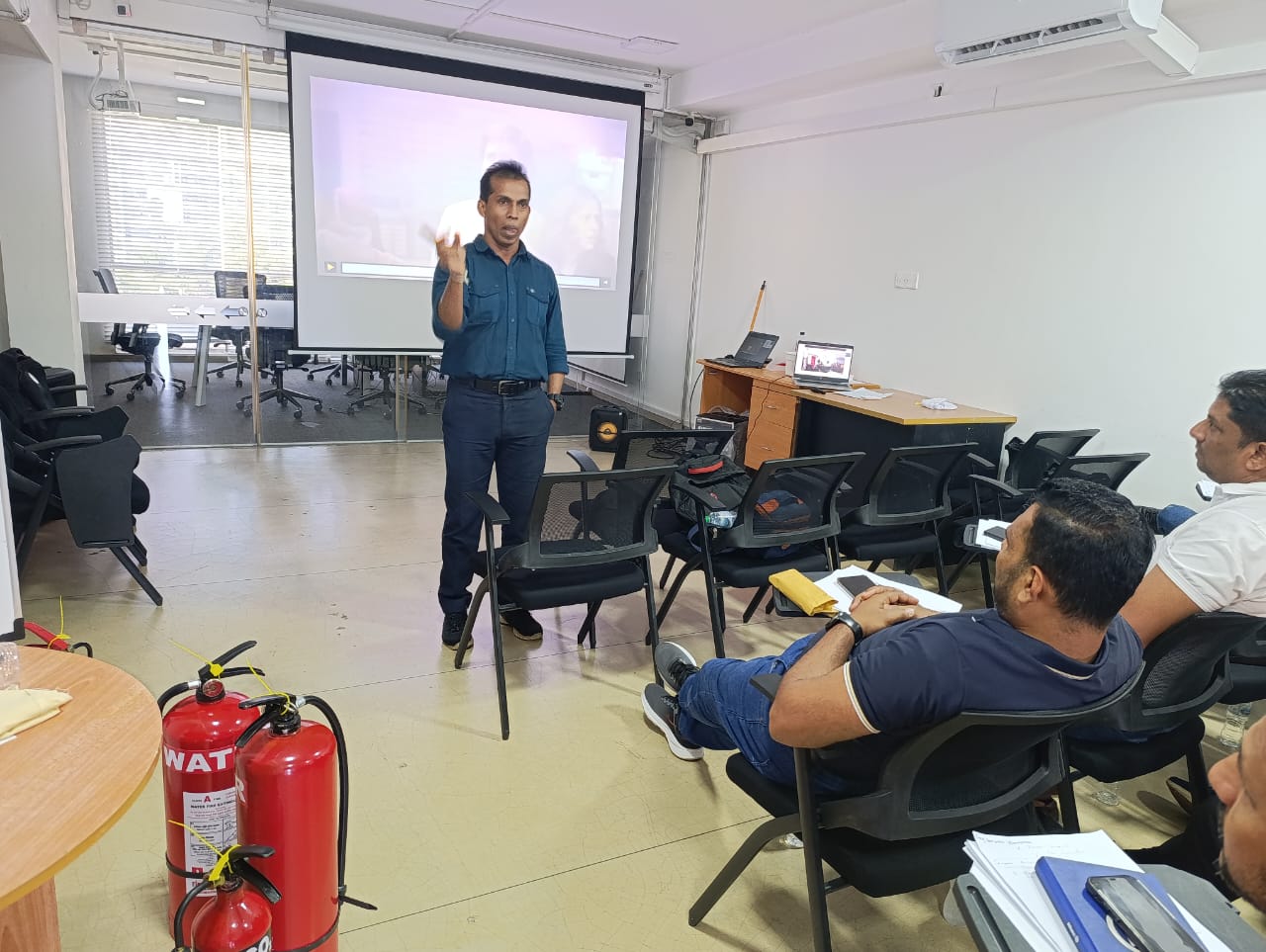 Safety Training Conducted for UB Finance