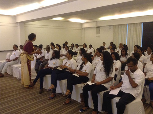 MOTIVATIONAL SPEECH AT ANANDA JAYASEKARA & COMPANY (NAWALOKA GROUP)