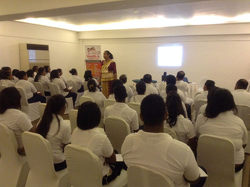 MOTIVATIONAL SPEECH AT ANANDA JAYASEKARA & COMPANY (NAWALOKA GROUP)