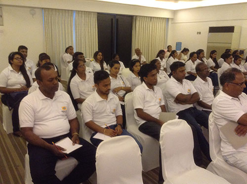 MOTIVATIONAL SPEECH AT ANANDA JAYASEKARA & COMPANY (NAWALOKA GROUP)