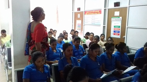 IN-HOUSE TRAINING AT SINGHE HOSPITAL RATNAPURA – 18-03-2019