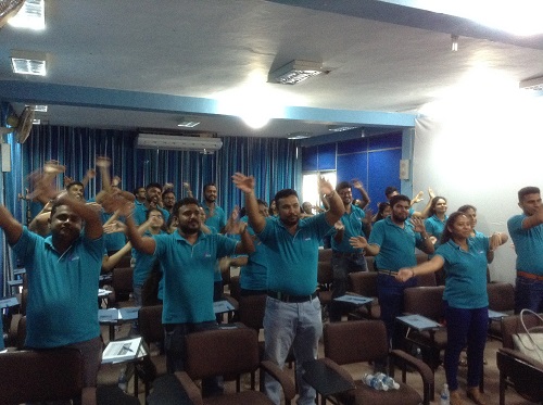 IN-HOUSE TRAINING AT SMIB (27/07/2019) ON MOTIVATION, TEAM WORK AND BUILDING POSITIVE ATTITUDES