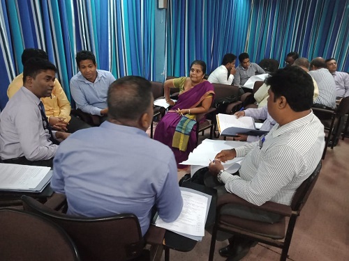 IN-HOUSE TRAINING AT SMIB (16/09/2019) ON PERFORMANCE EVALUATION FOR HODs, AGMs & BRANCH MANAGERS