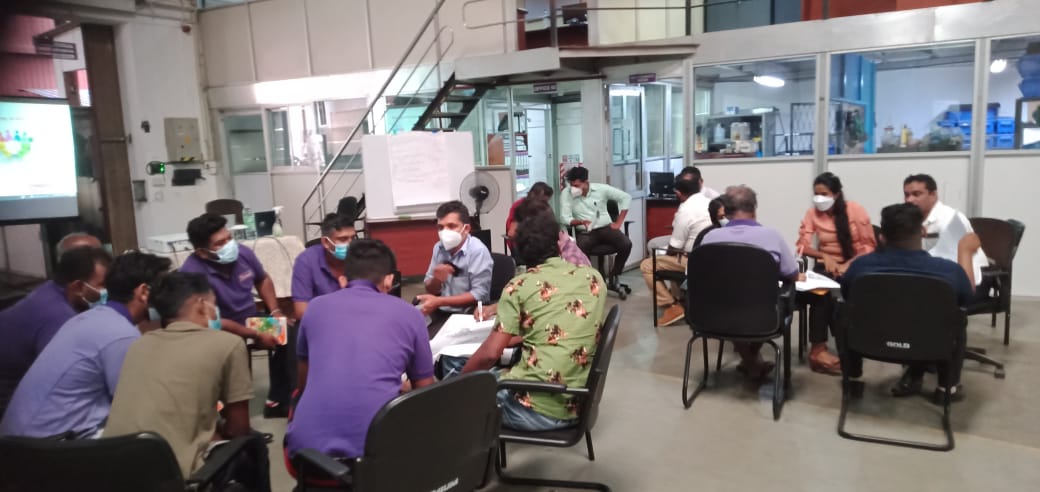 WORKSHOP AT PREMIER PACKAGING INTERNATIONAL PVT LTD.