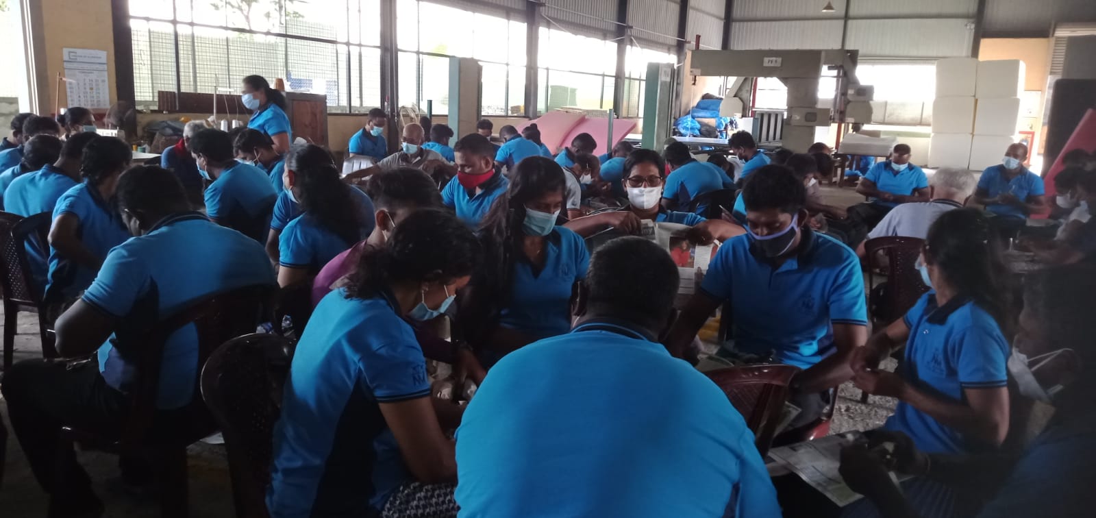 WORKSHOP AT NEIL MARINE S FOAM (PVT) LTD