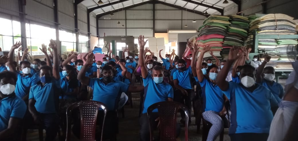 WORKSHOP AT NEIL MARINE S FOAM (PVT) LTD