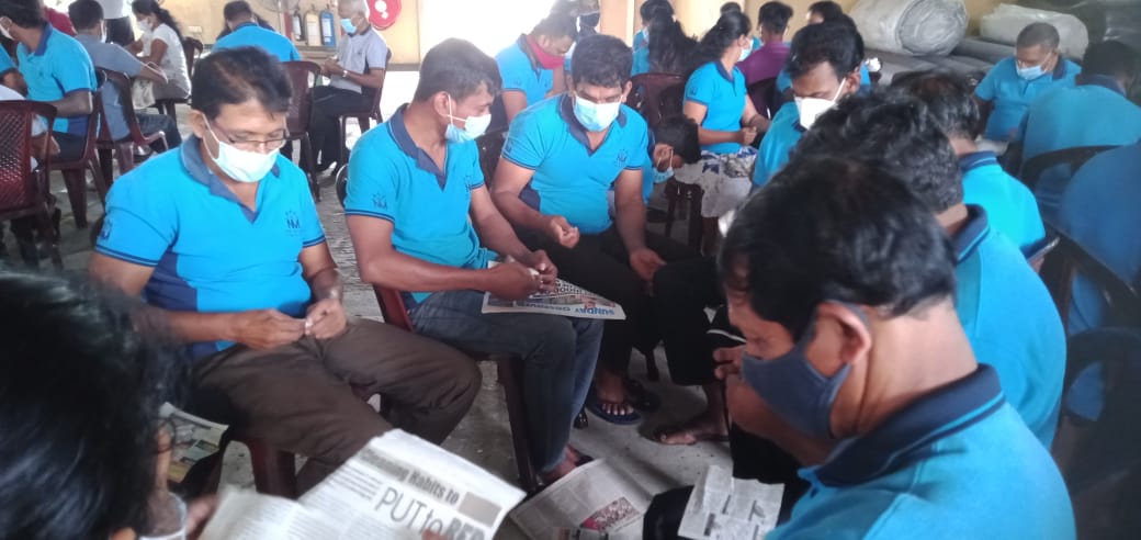 WORKSHOP AT NEIL MARINE S FOAM (PVT) LTD