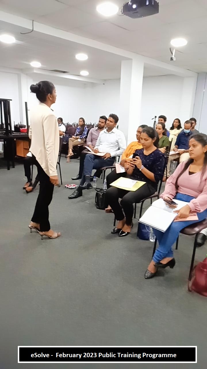 PUBLIC TRAINING WORKSHOP – FEBRUARY 2023