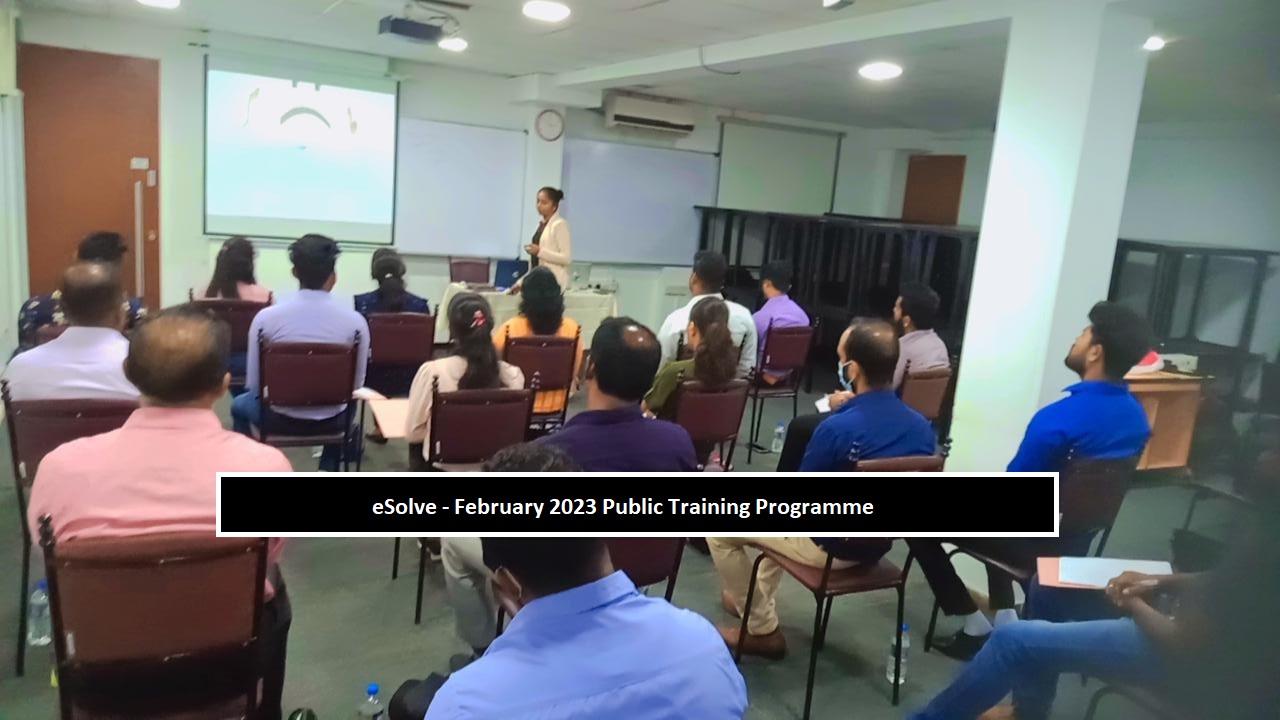 PUBLIC TRAINING WORKSHOP – FEBRUARY 2023