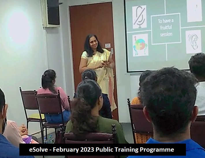 PUBLIC TRAINING WORKSHOP – FEBRUARY 2023
