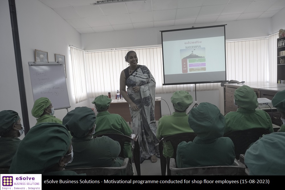 Ceylon Tea Plantations - Motivational Programme for Shop Floor Employees