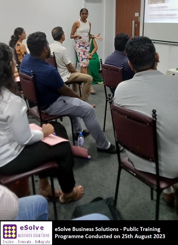 PUBLIC TRAINING WORKSHOP CONDUCTED ON 25TH AUGUST 2023