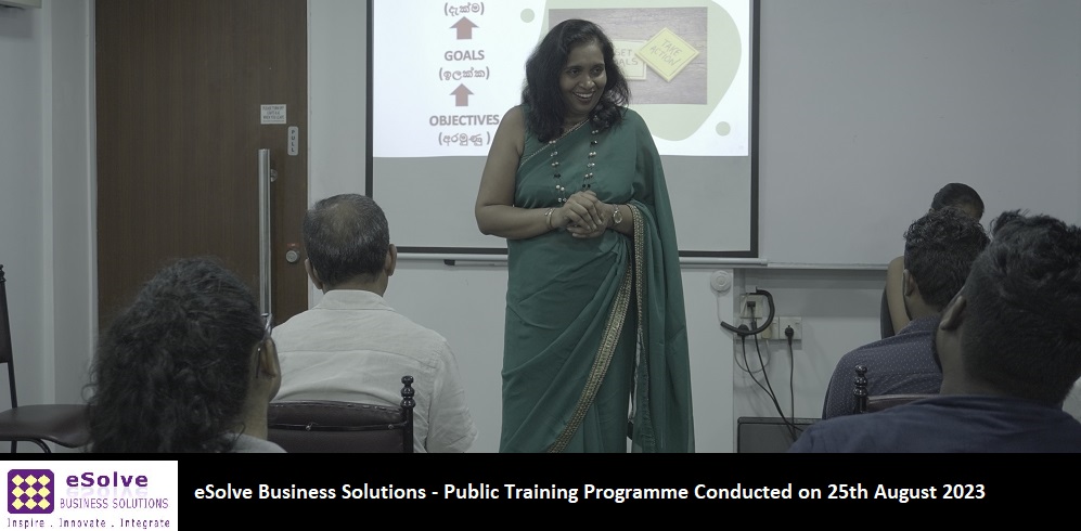 PUBLIC TRAINING WORKSHOP CONDUCTED ON 25TH AUGUST 2023